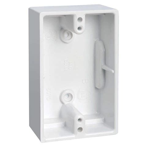 exterior surface mount electrical box|shallow surface mount junction box.